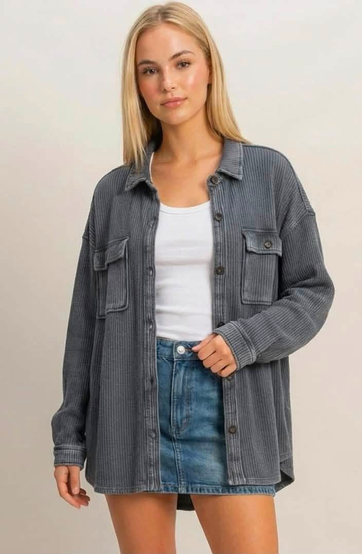 Slate Shacket