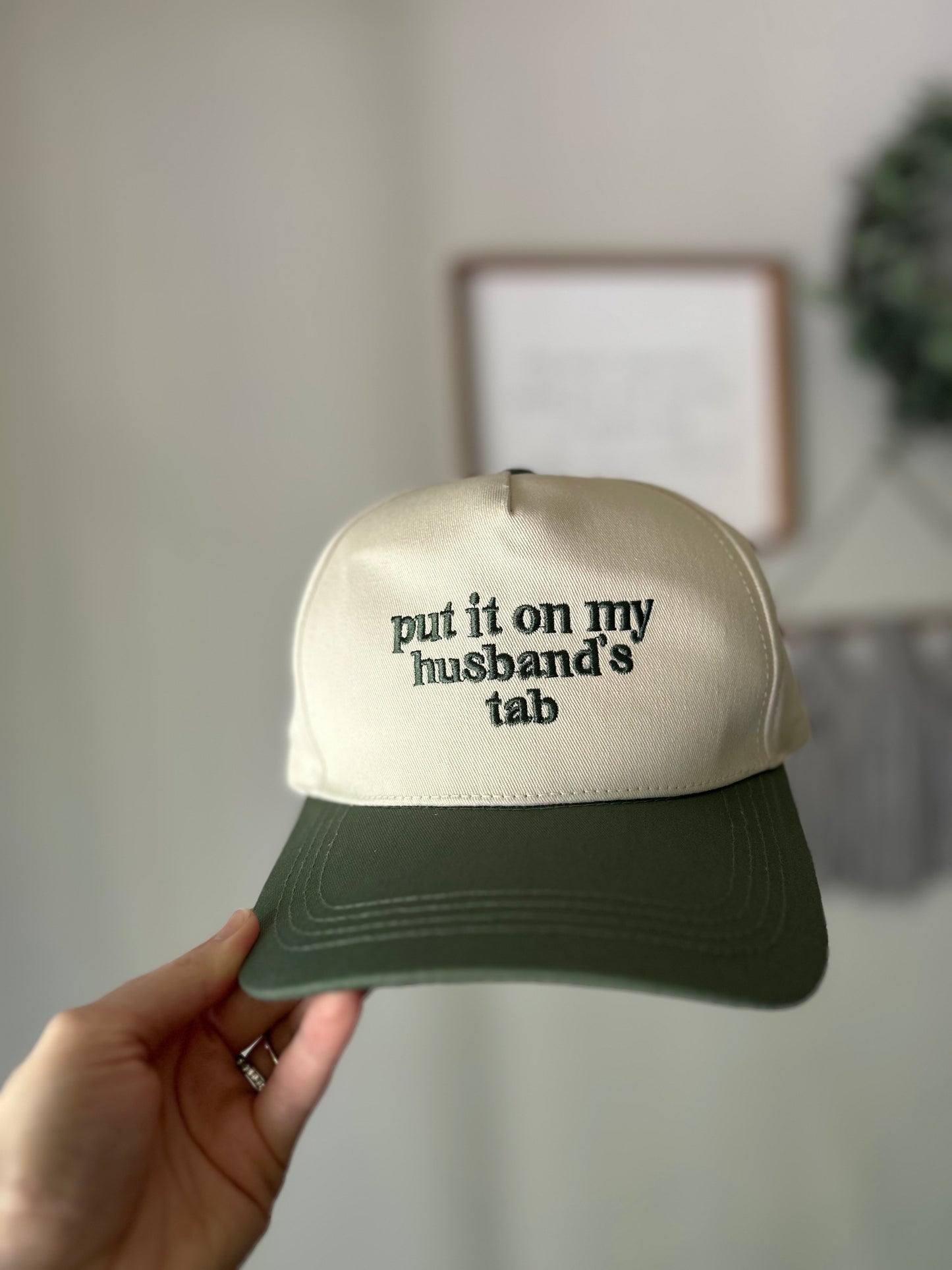 Husband’s Tab Hat - Multiple Colors