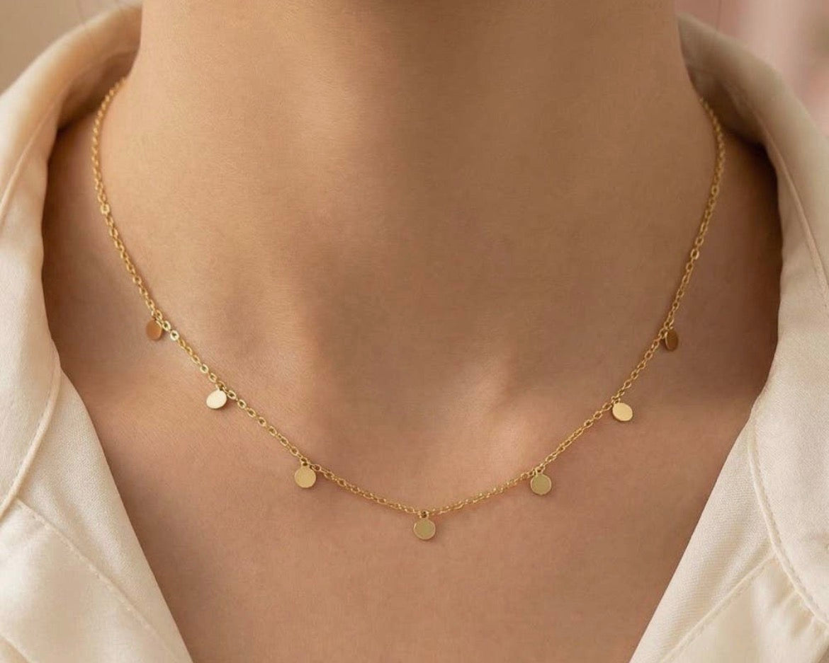 Mini Disc Necklace