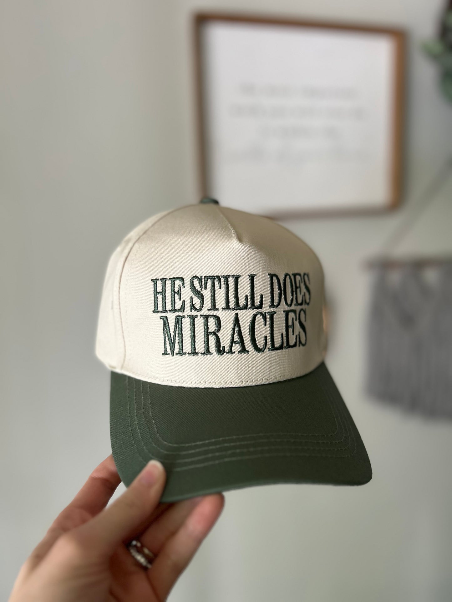 He Still Does Miracles Hat - Multiple Colors