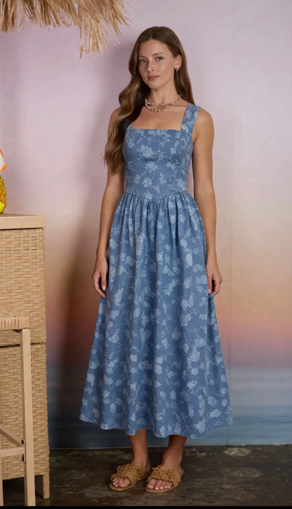 Delilah Denim Dress