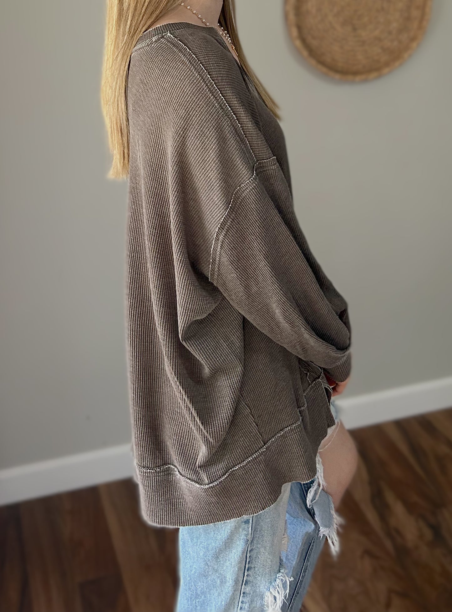 Basic Brown Fall Top