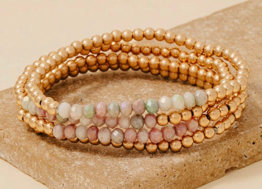 Metallic Bracelet Set