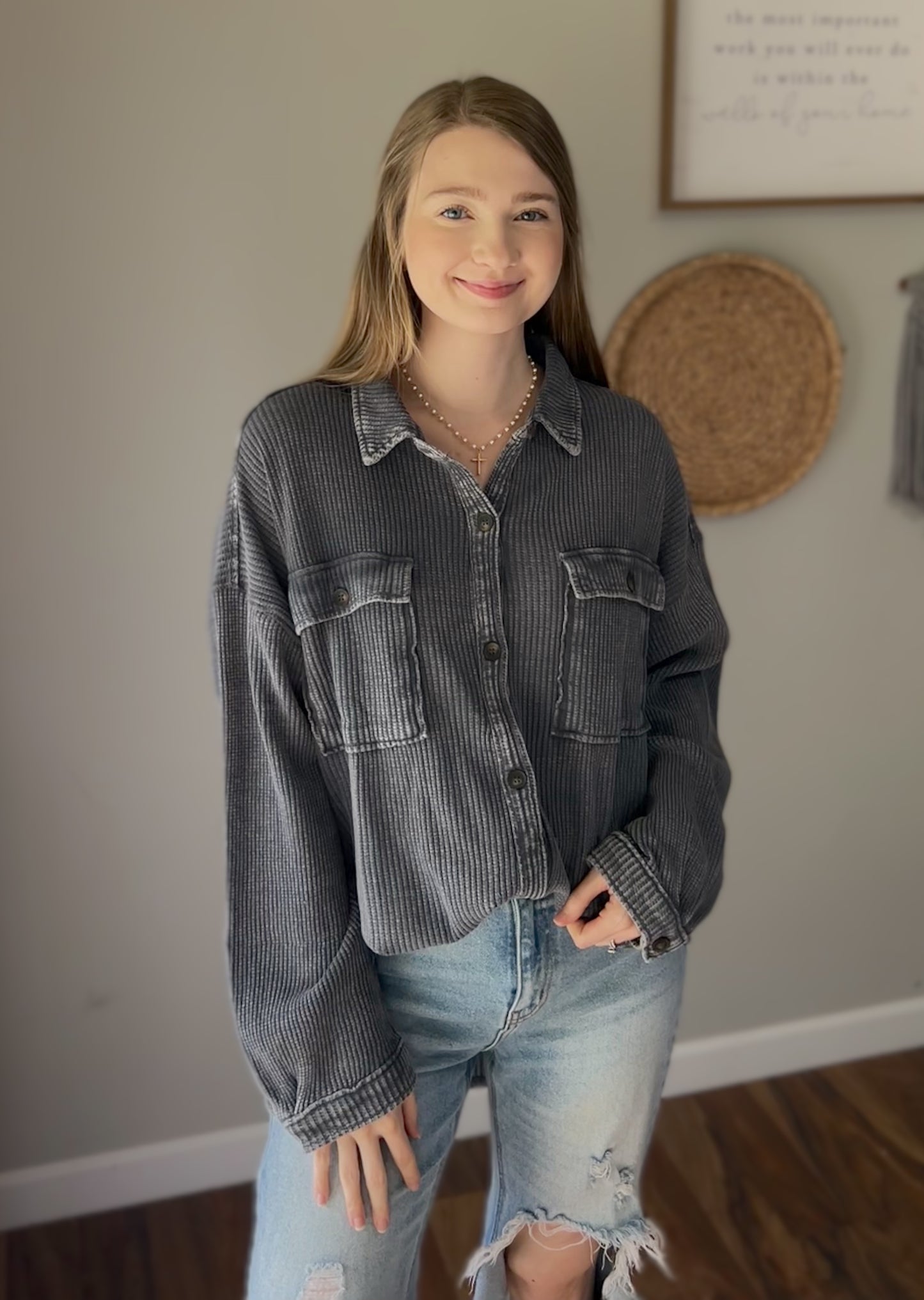 Slate Shacket