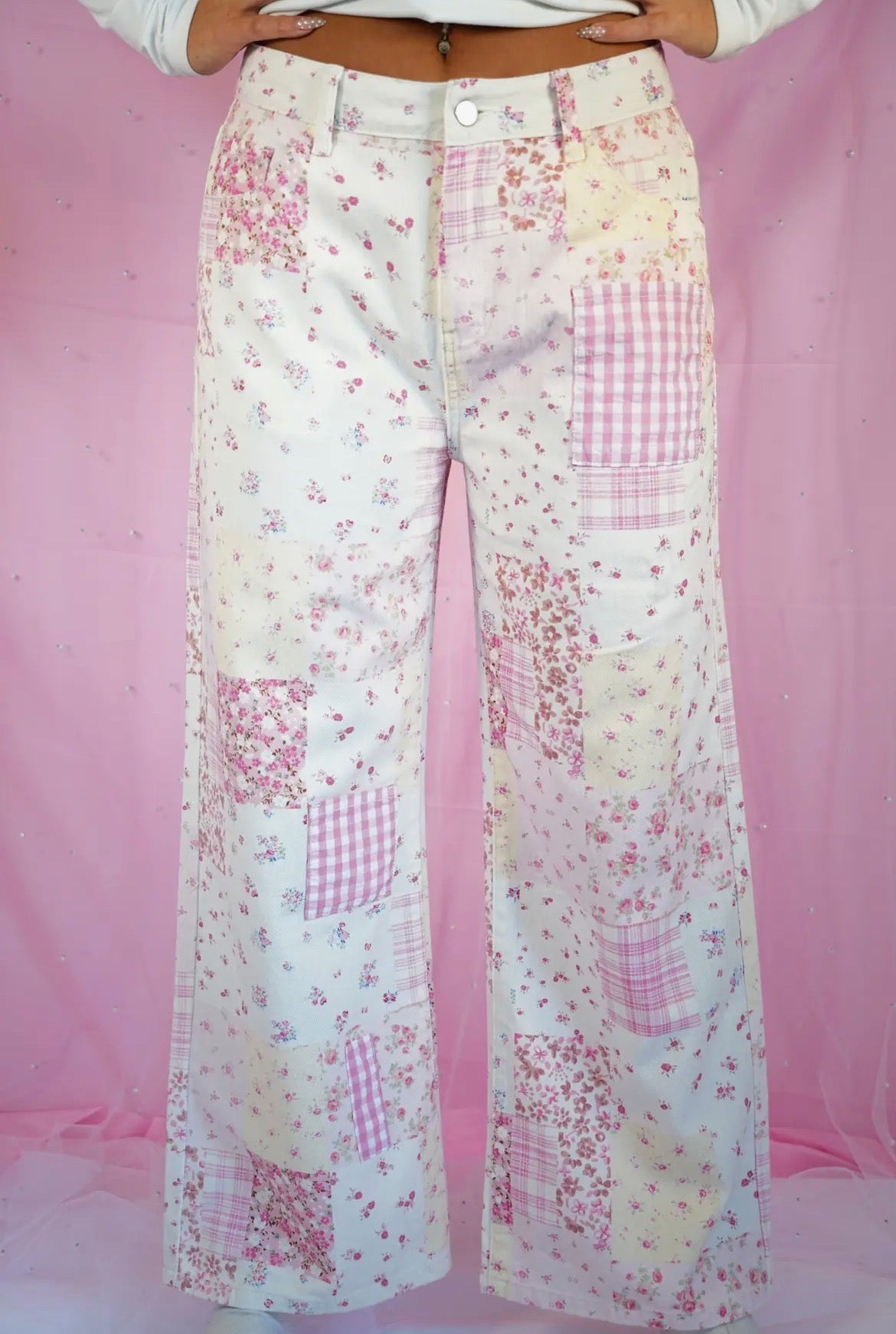 Petal Patch Jeans