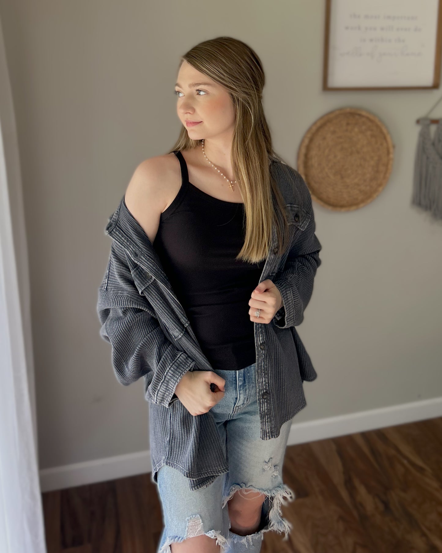 Slate Shacket