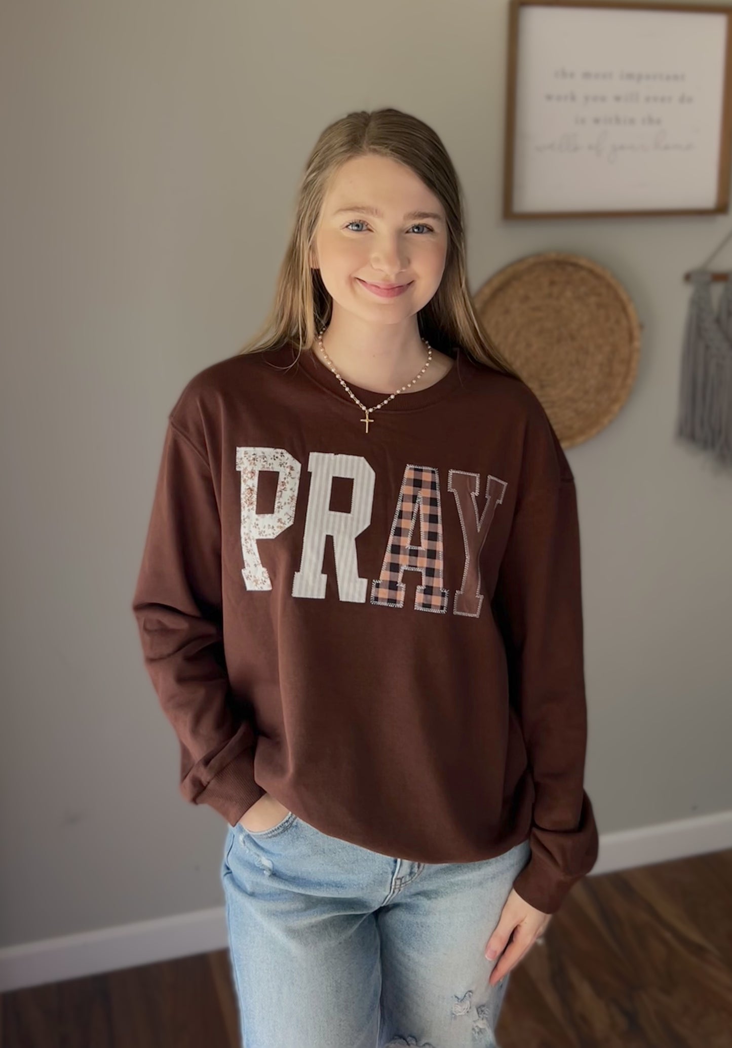 Romans 8:26 Sweatshirt