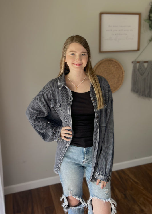 Slate Shacket