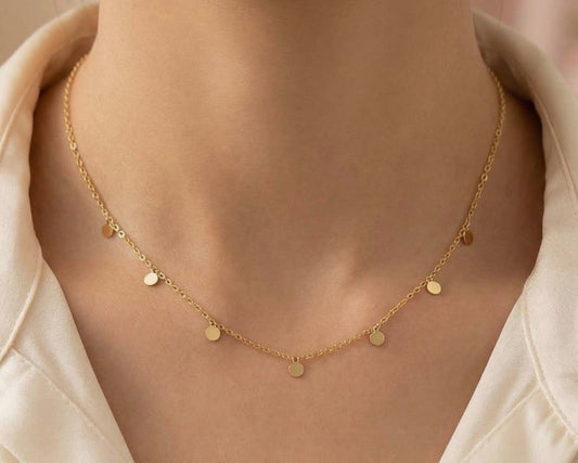 Mini Disc Necklace
