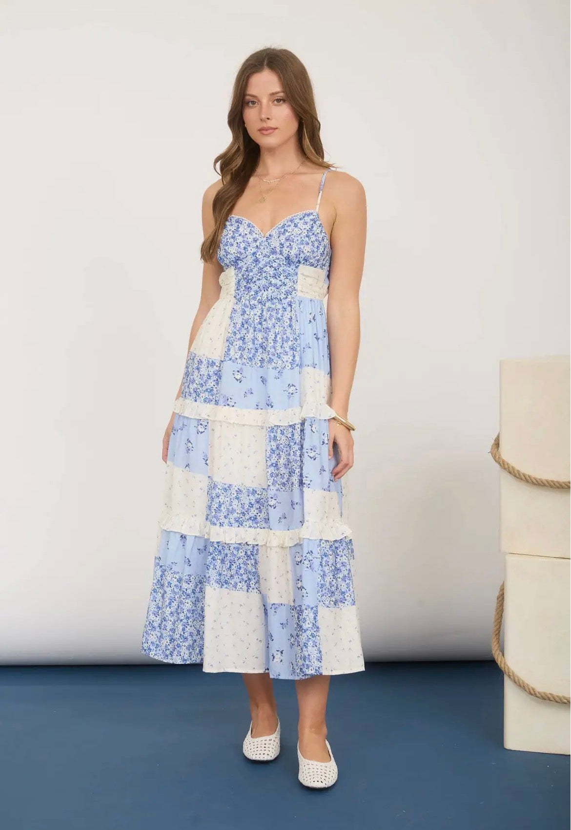 Carolina Patchwork Dress