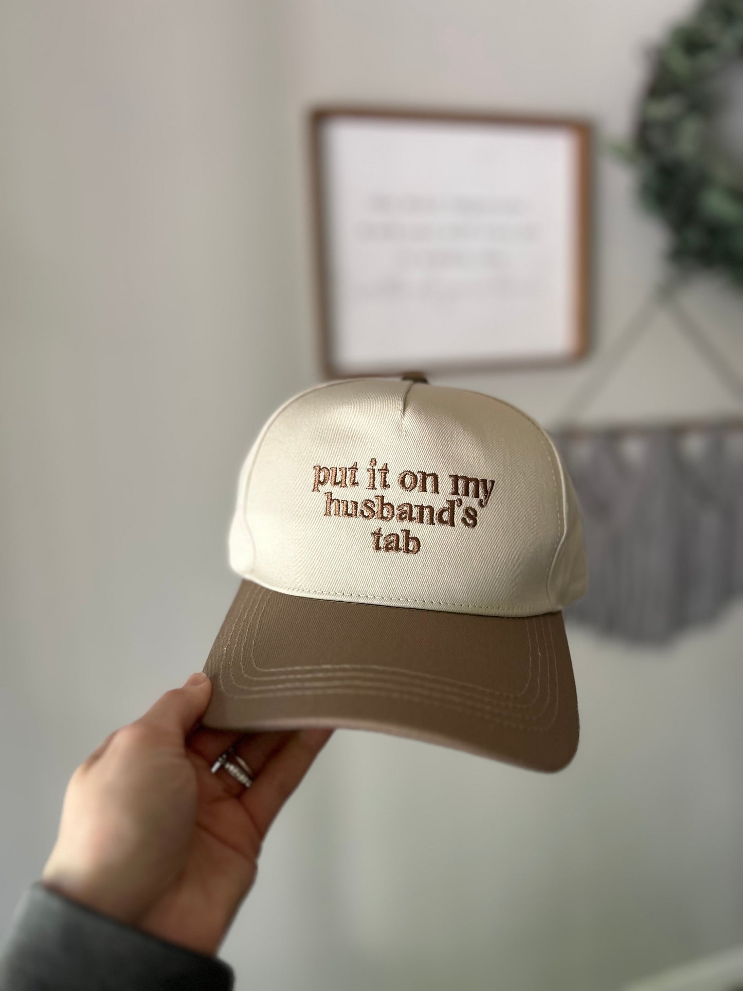 Husband’s Tab Hat - Multiple Colors