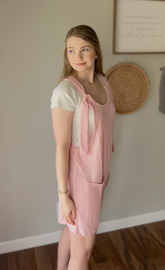 Pink Relaxed Romper