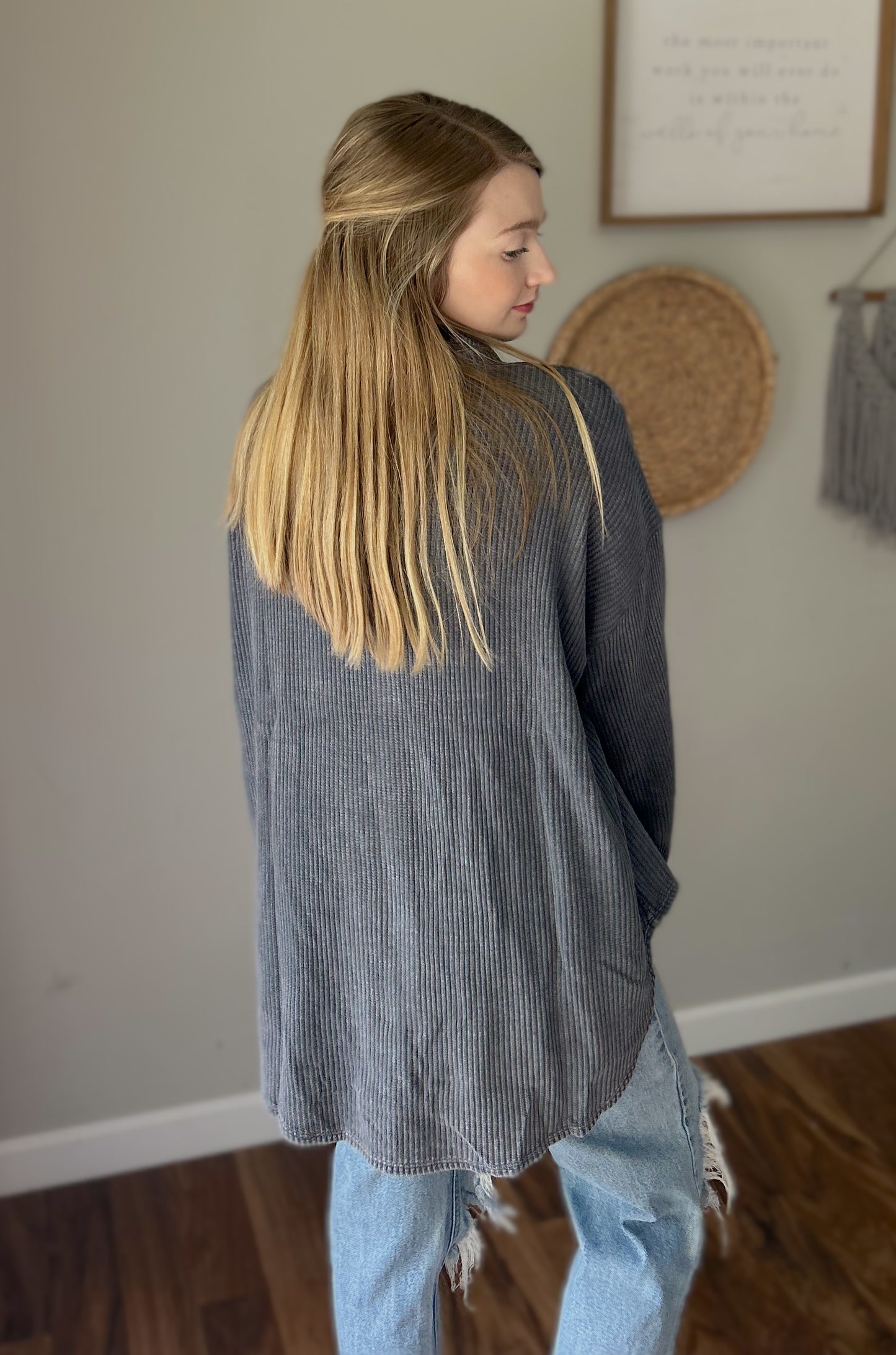 Slate Shacket