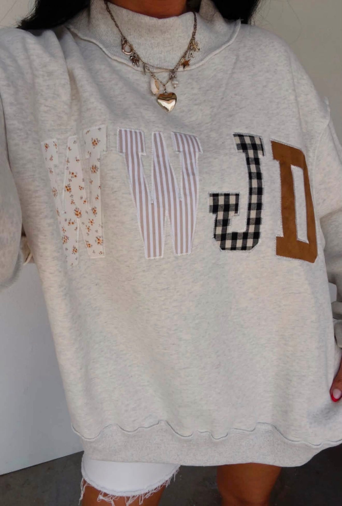 WWJD Mock Neck