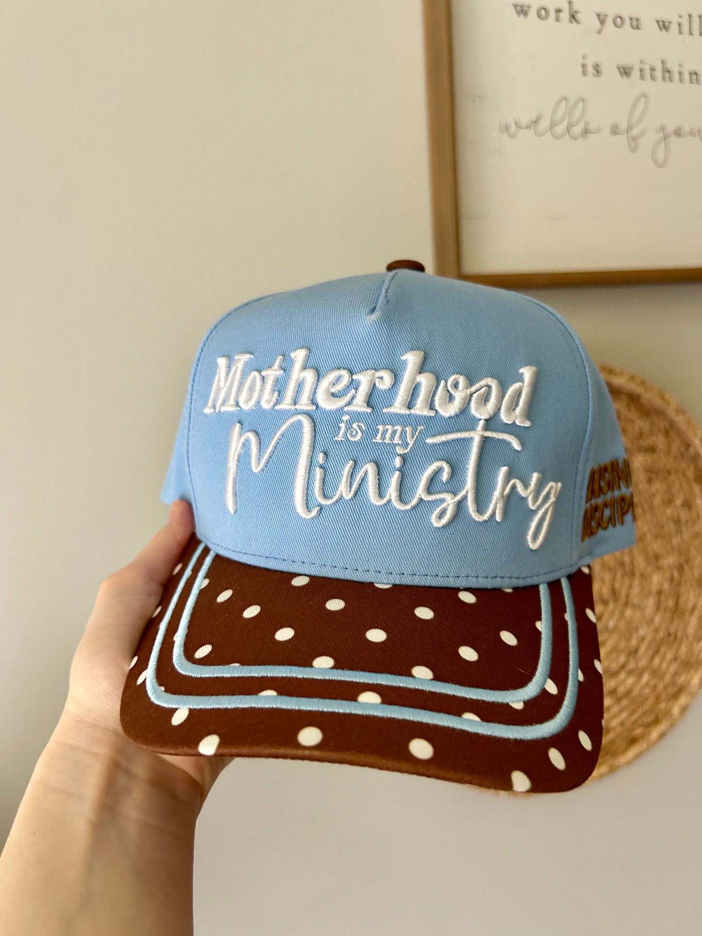 Motherhood Is My Ministry Hat