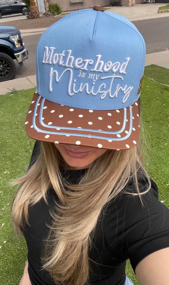 Motherhood Is My Ministry Hat
