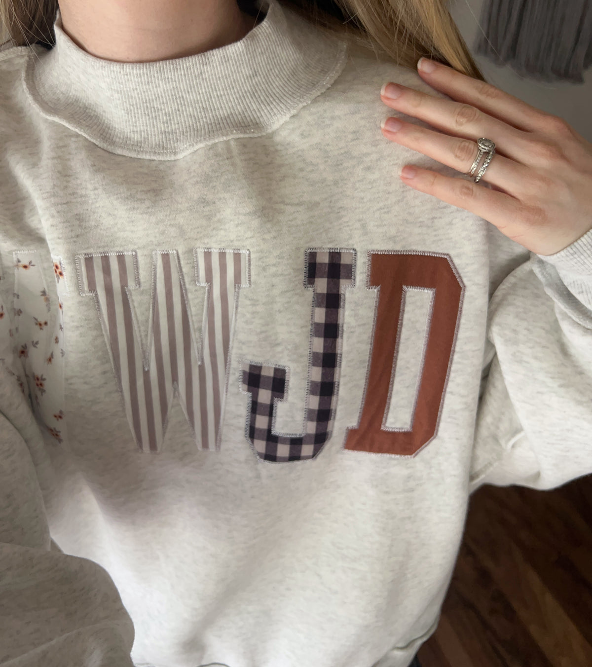WWJD Mock Neck