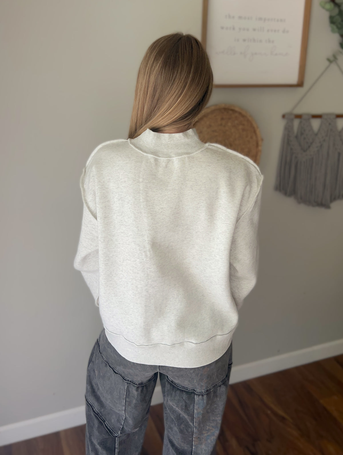 WWJD Mock Neck