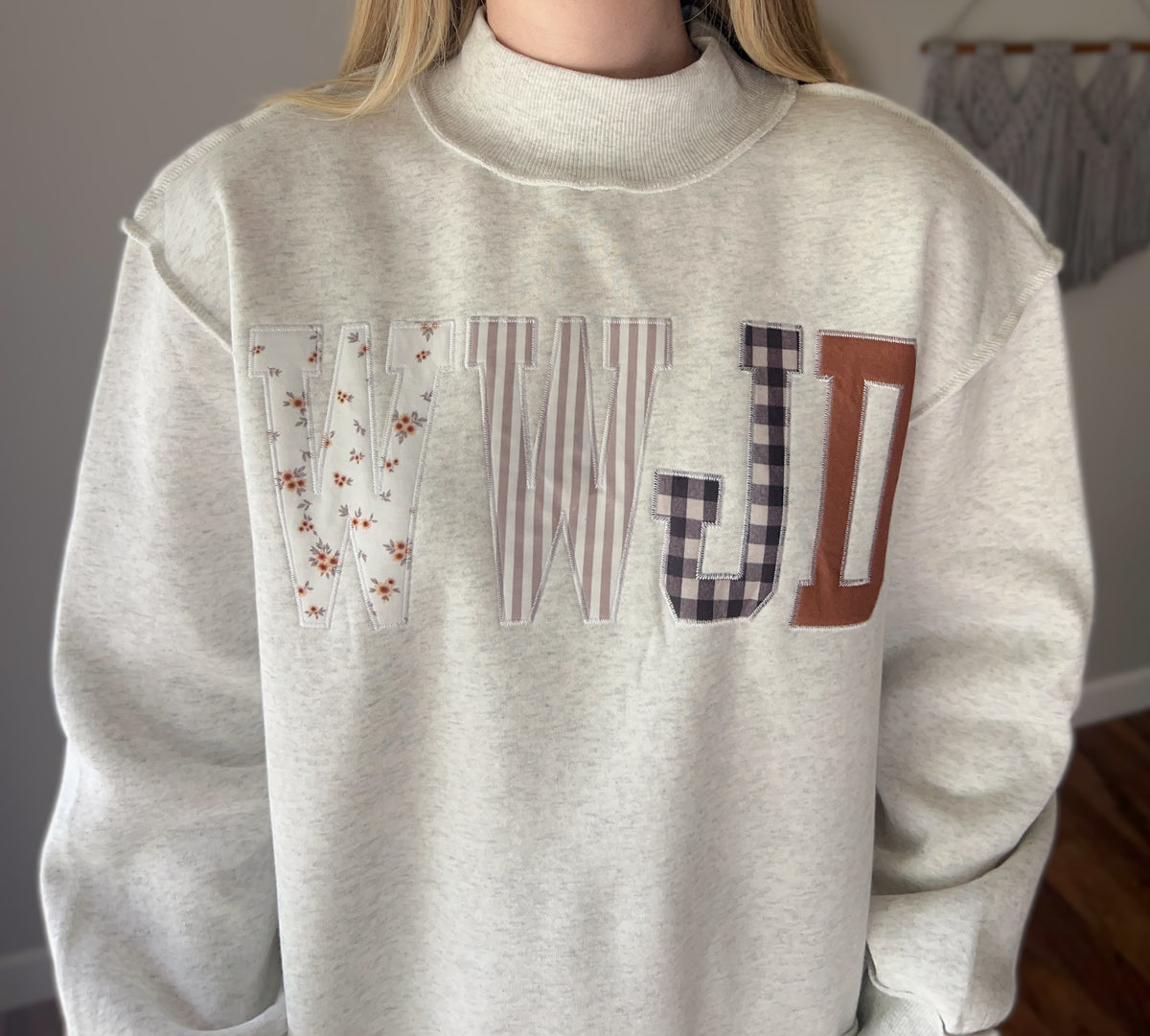WWJD Mock Neck