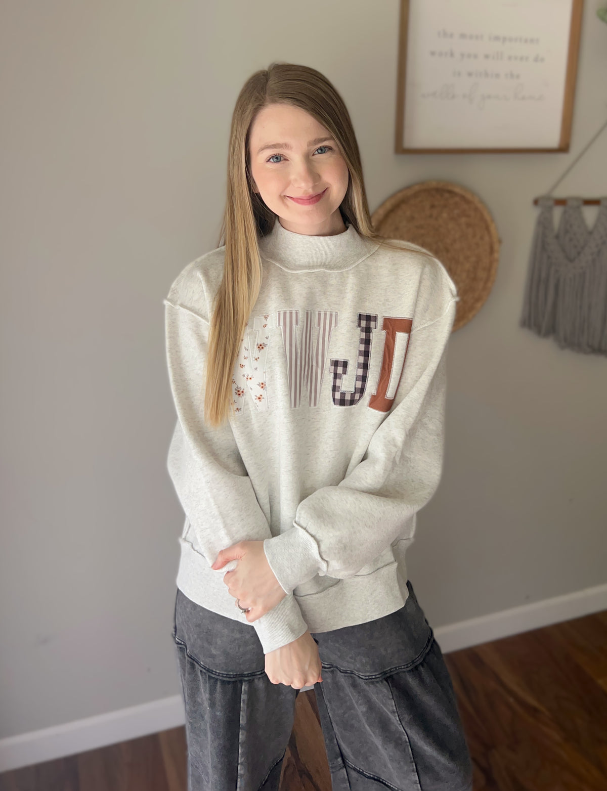 WWJD Mock Neck
