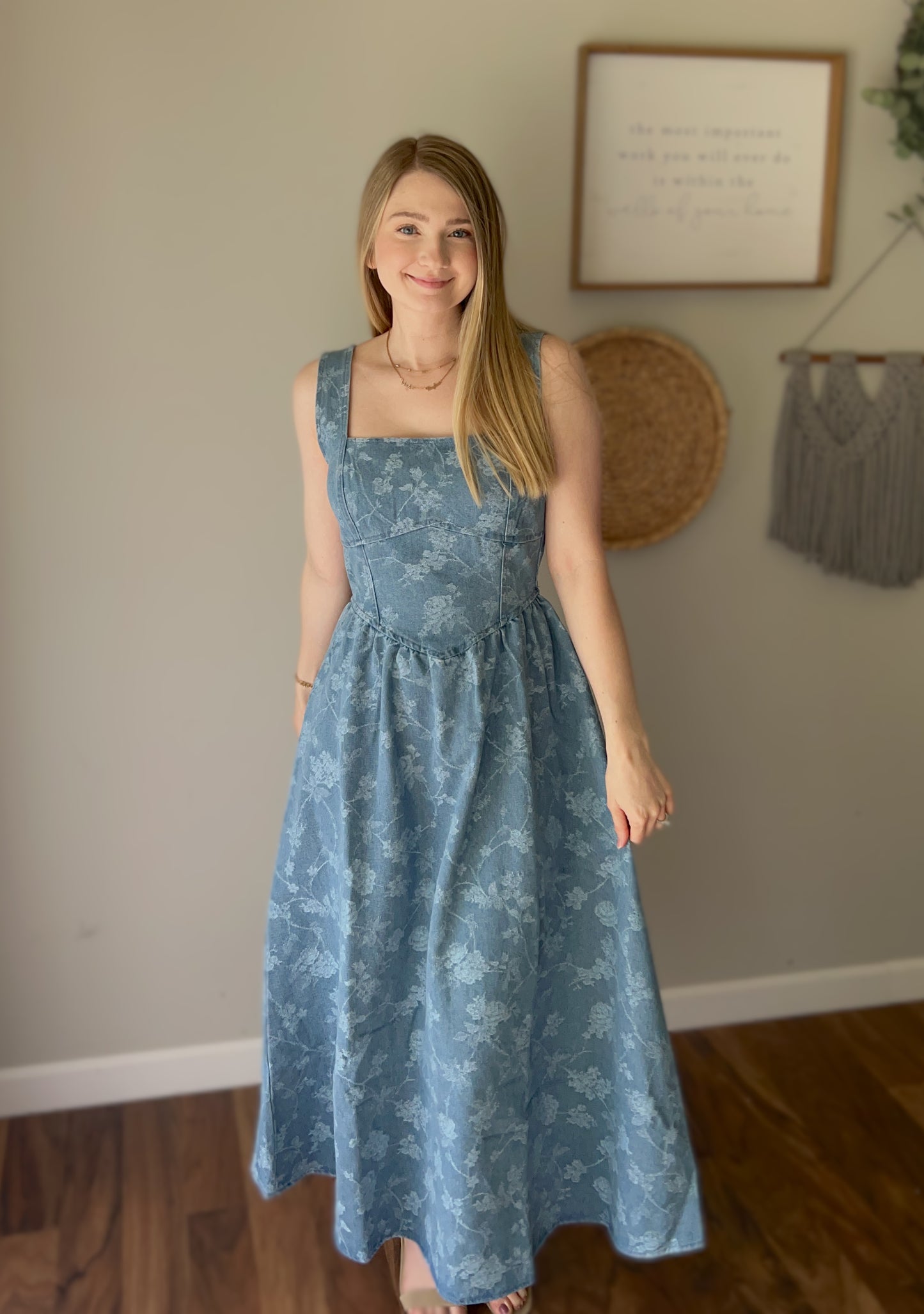 Delilah Denim Dress