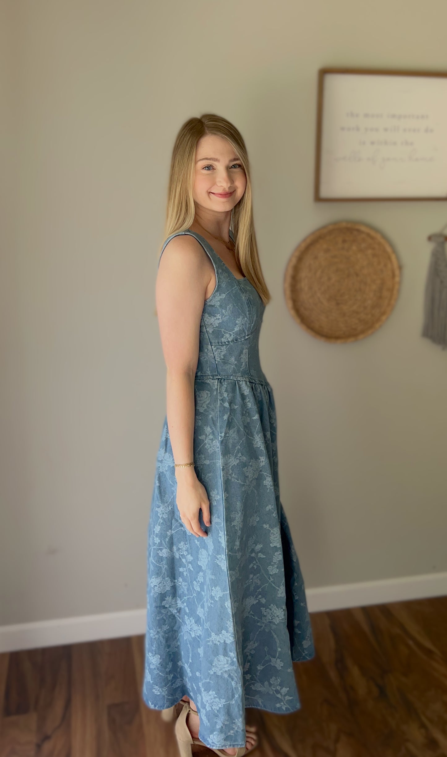 Delilah Denim Dress