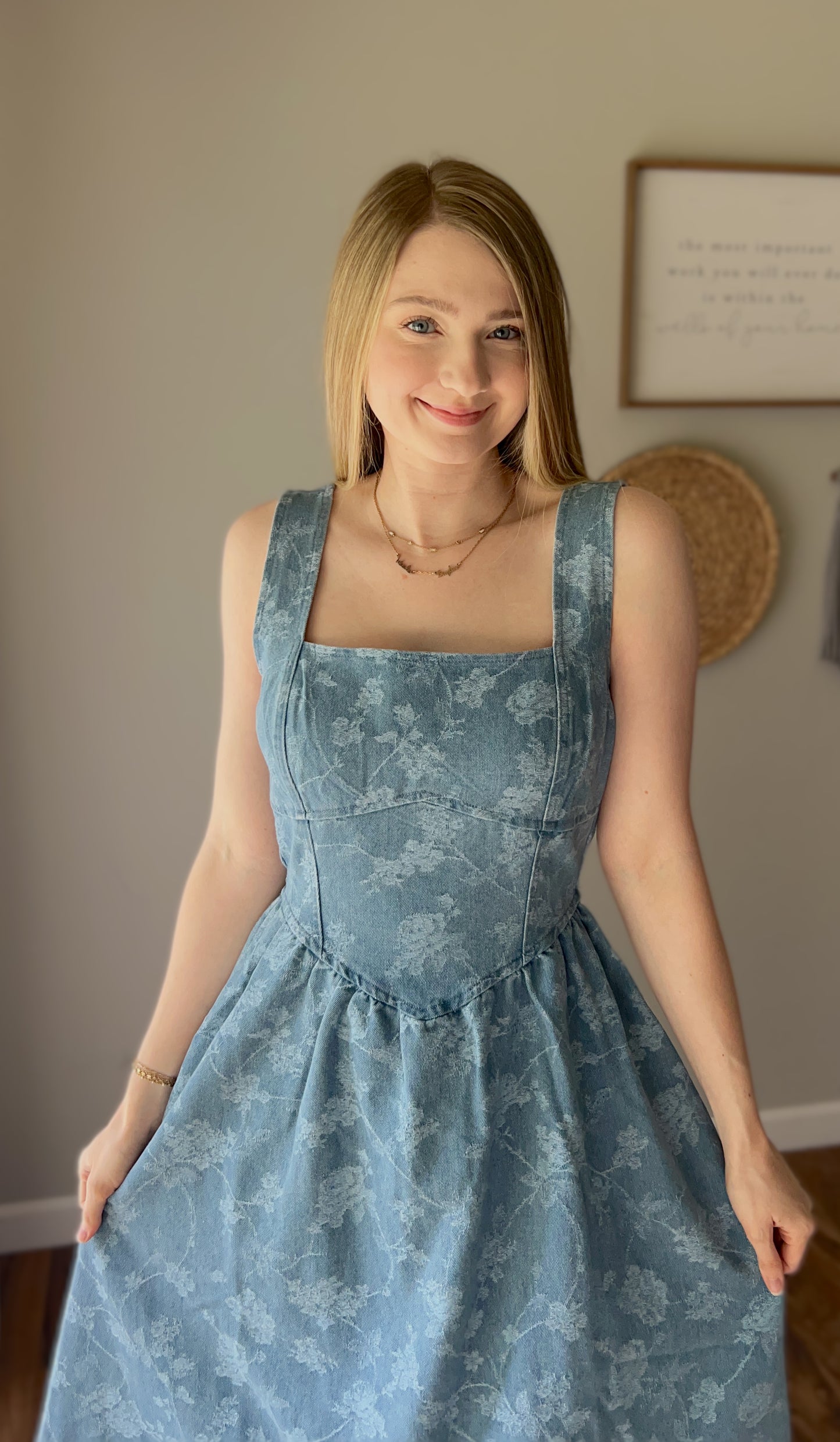 Delilah Denim Dress