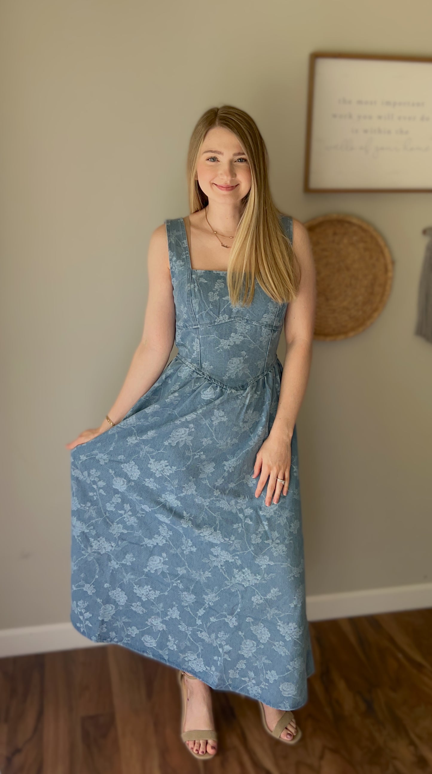Delilah Denim Dress