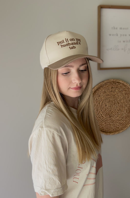 Husband’s Tab Hat - Multiple Colors
