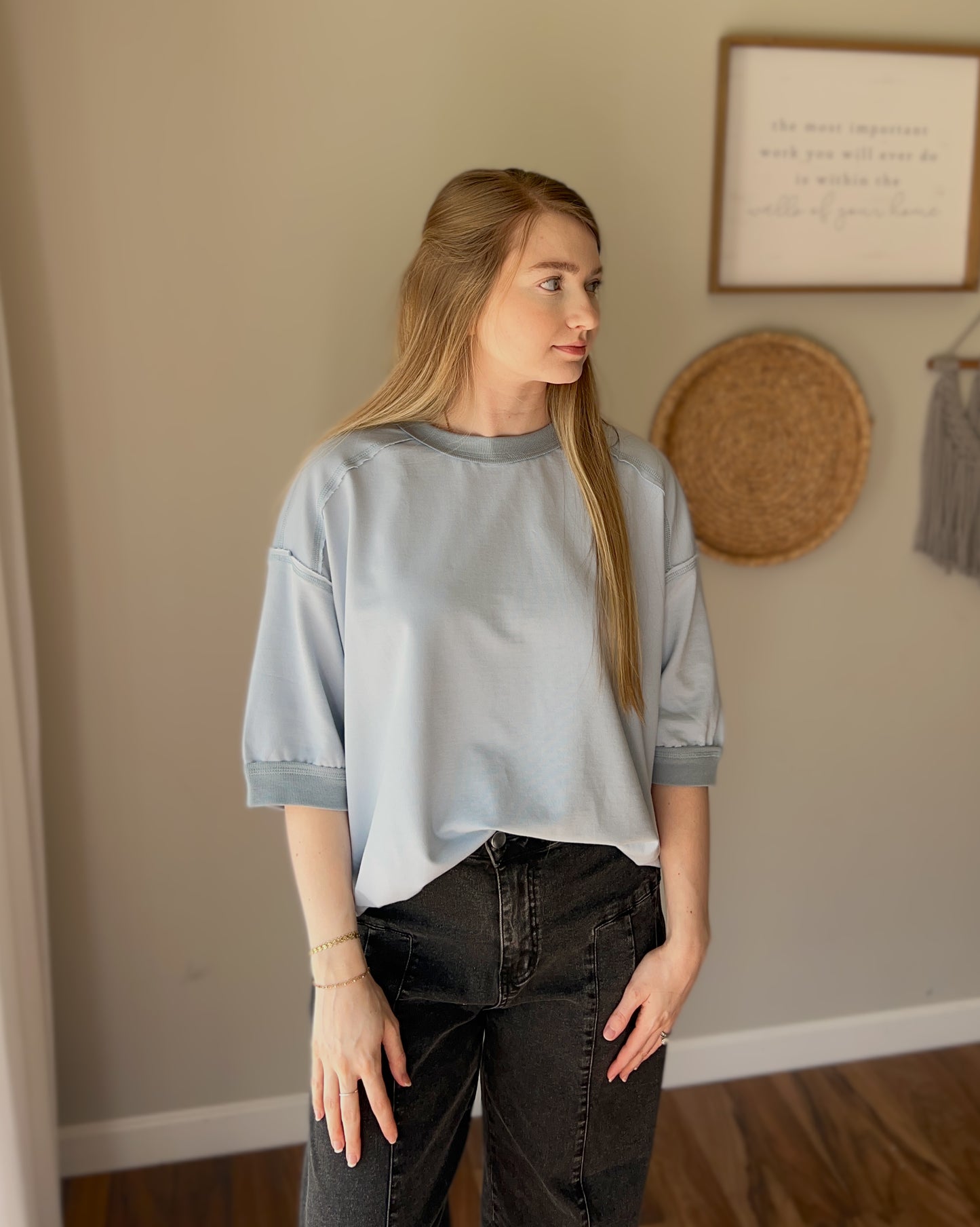 Baylor Blue Top