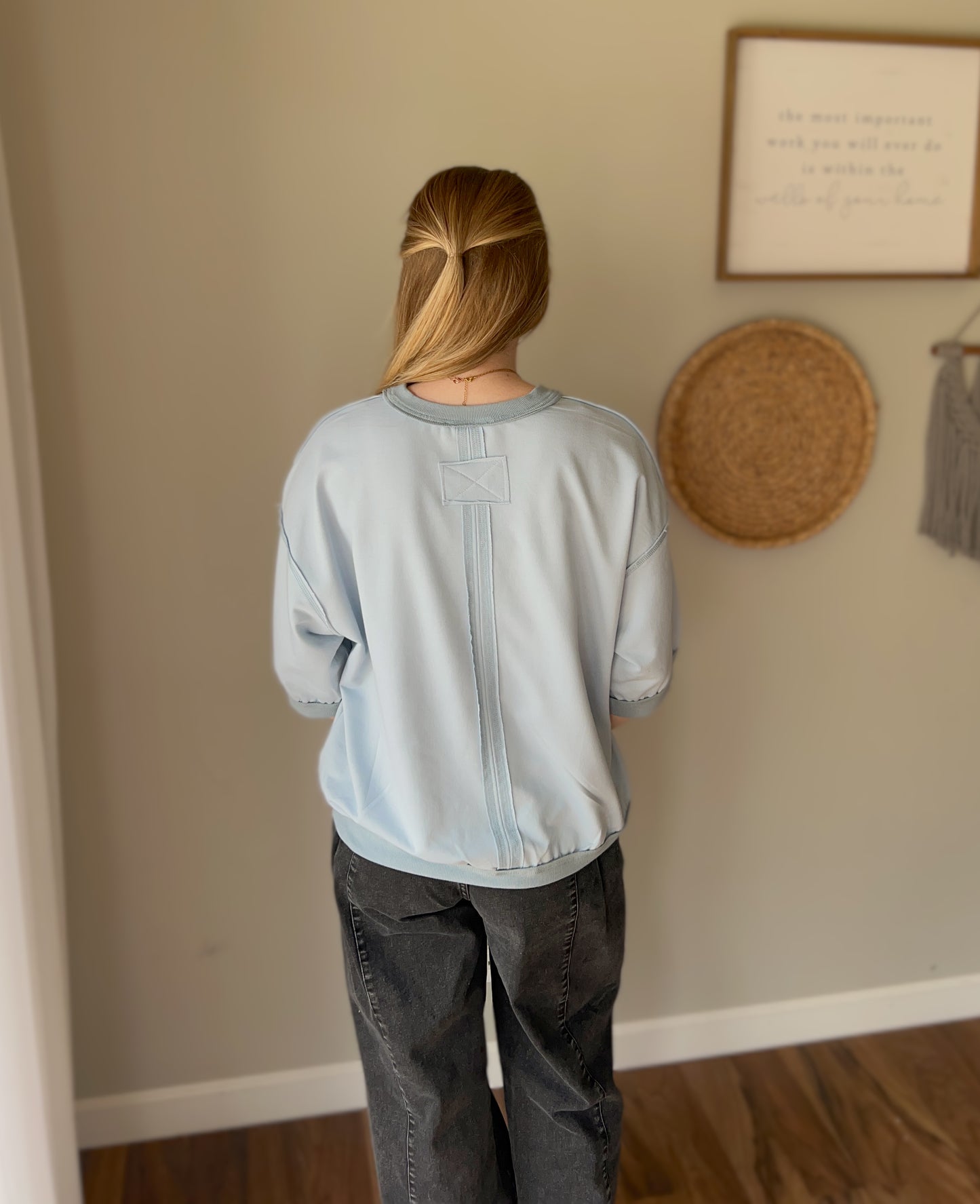 Baylor Blue Top