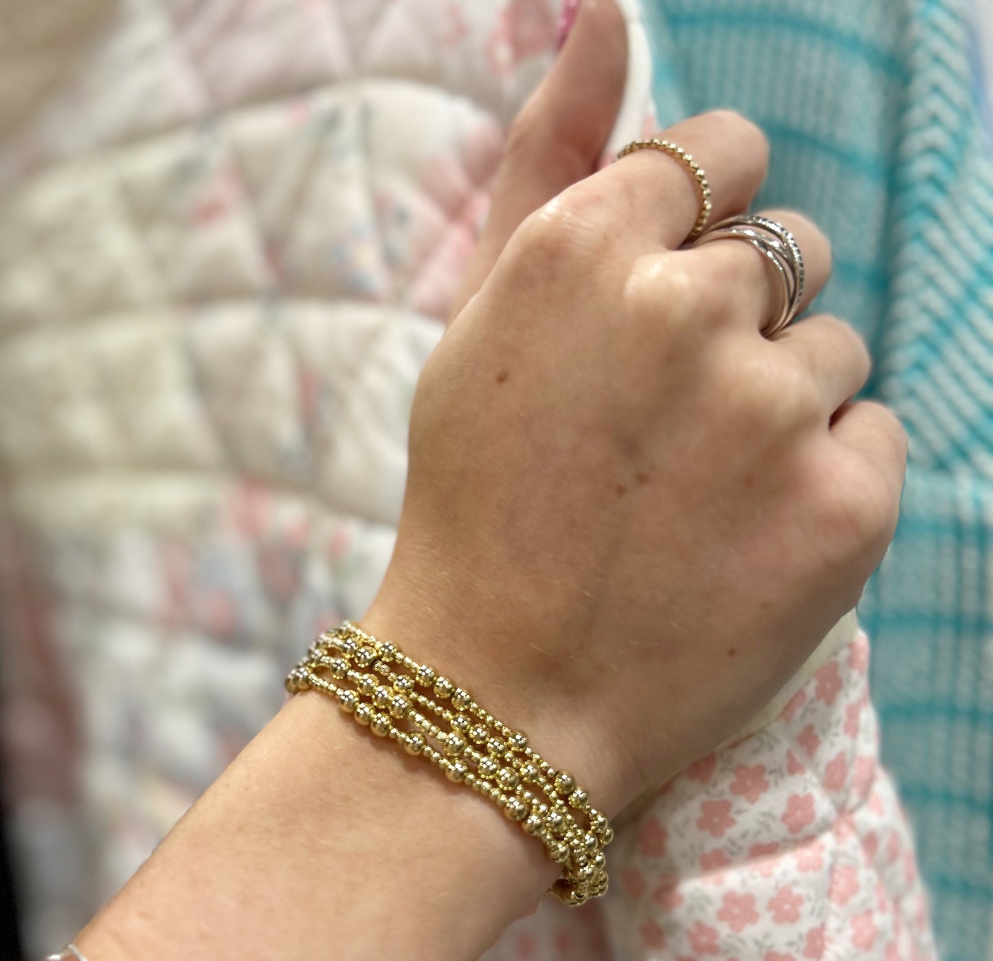 Gold Dipped Bracelet Set