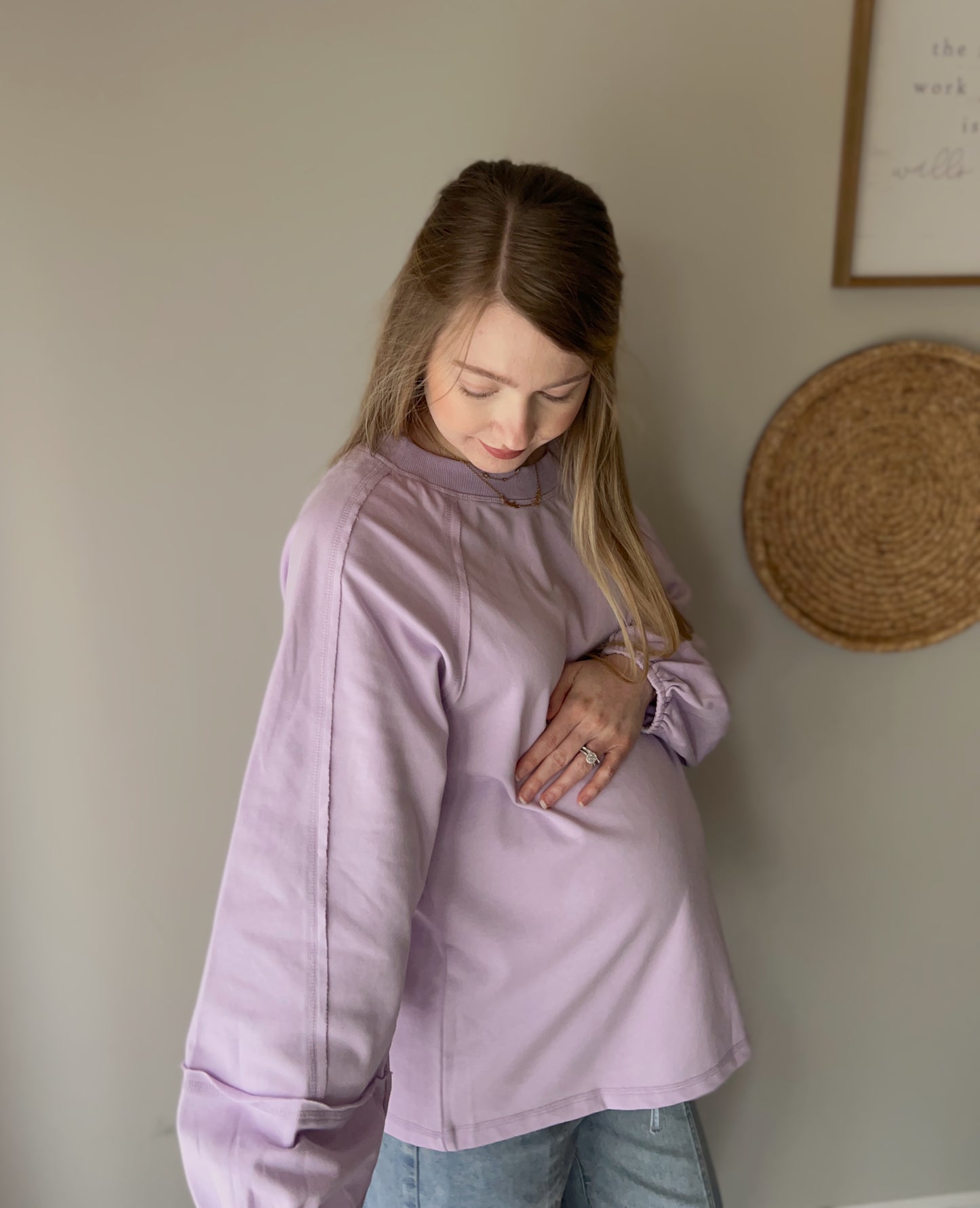 Lavender Lounge Top