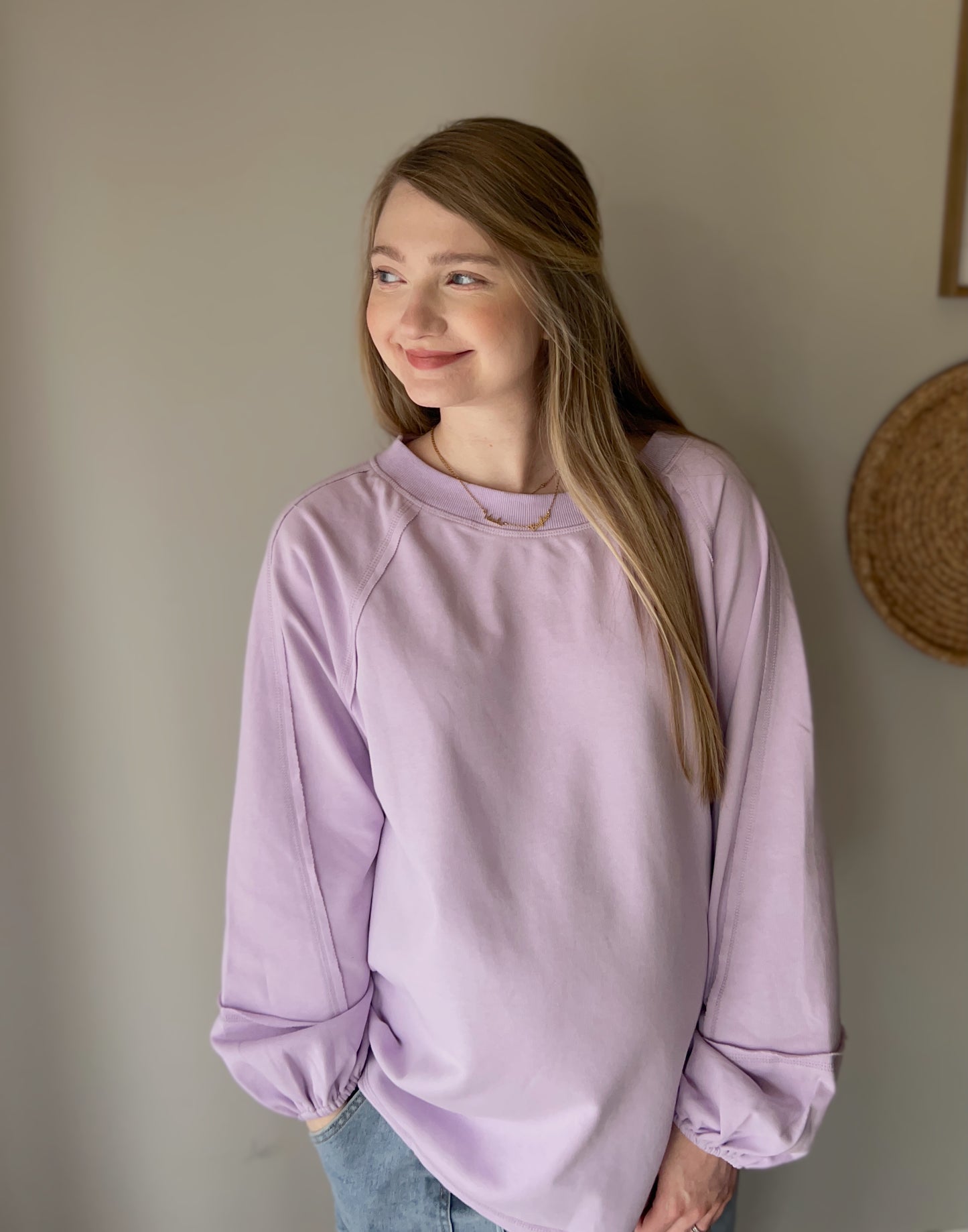 Lavender Lounge Top