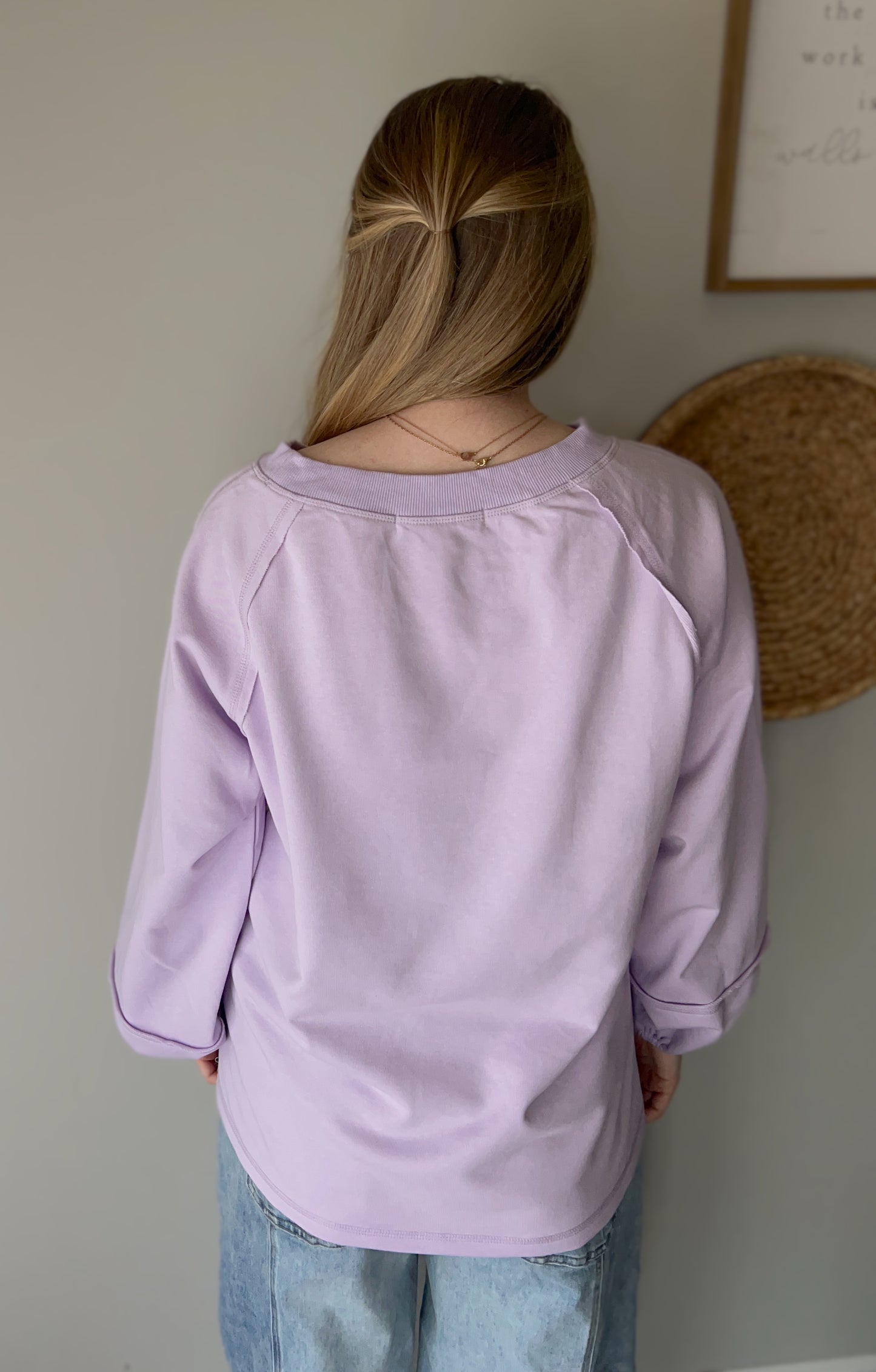 Lavender Lounge Top