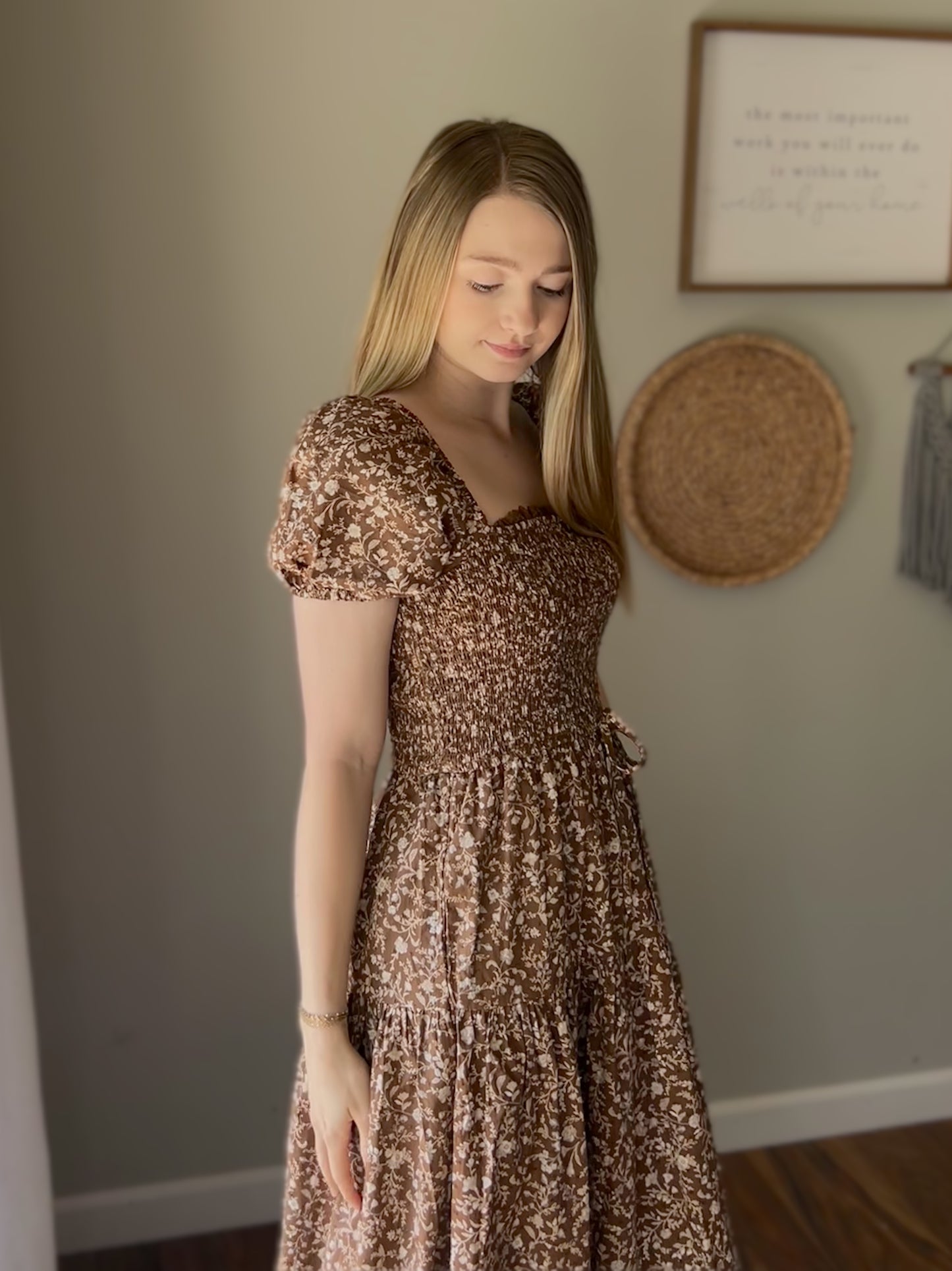 Through The Meadow Dress