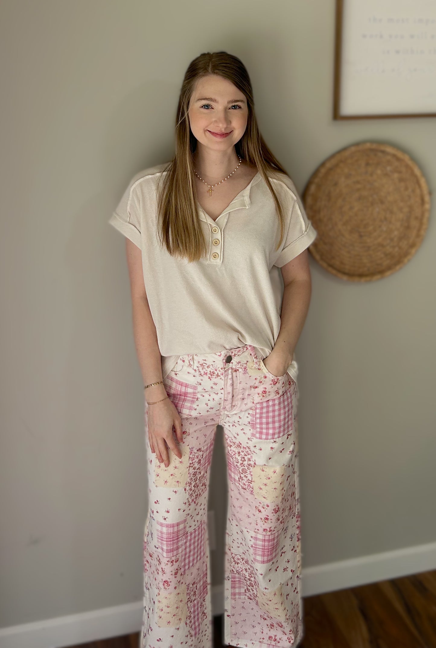 Petal Patch Jeans