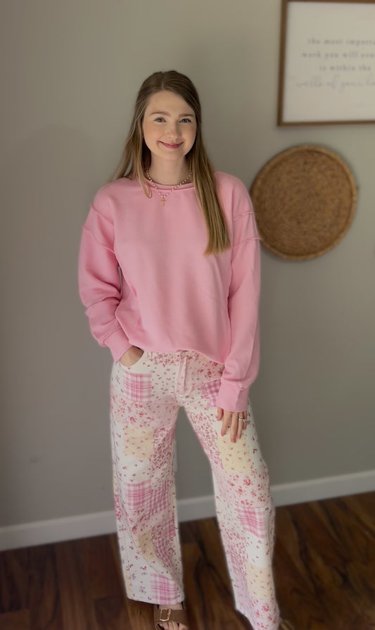 Petal Patch Jeans