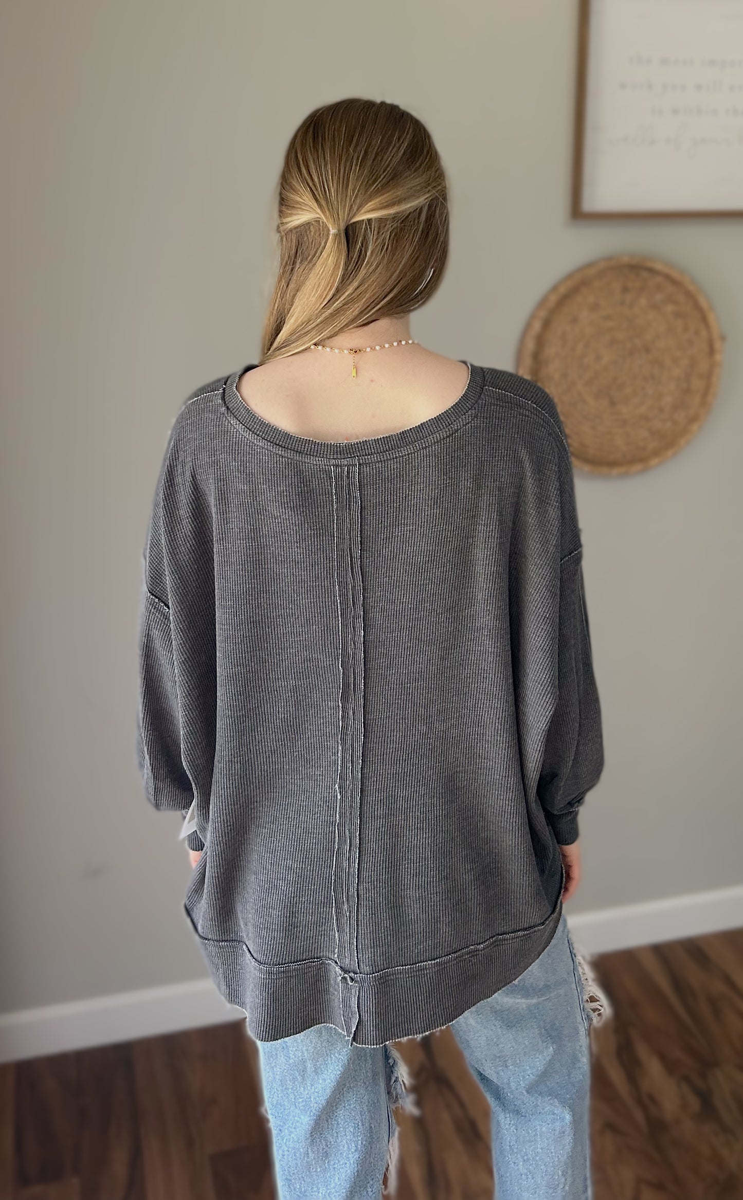 Basic Grey Fall Top