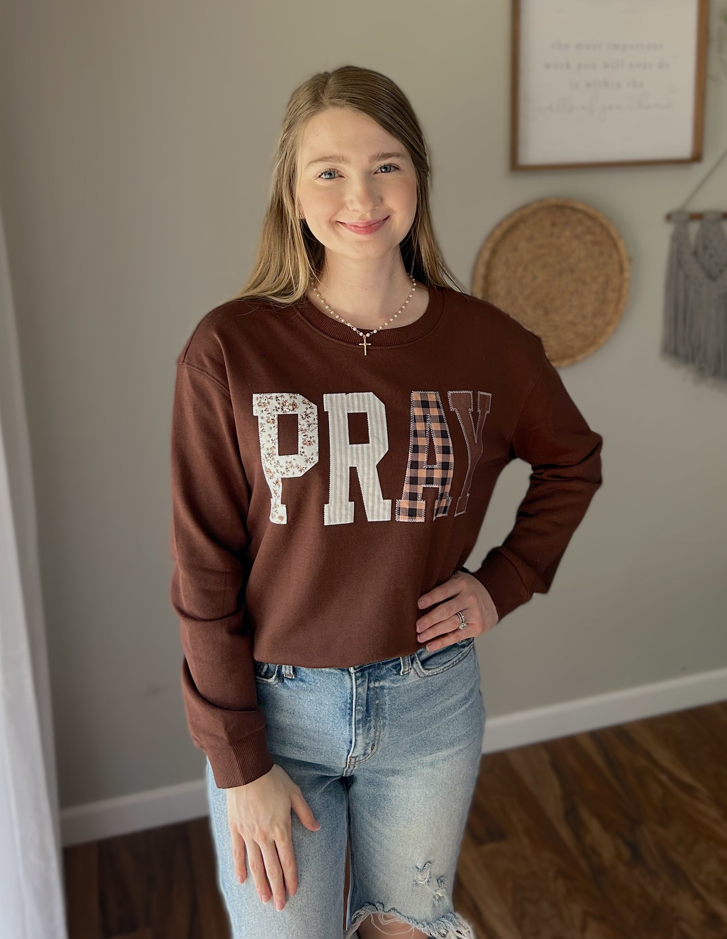 Romans 8:26 Sweatshirt