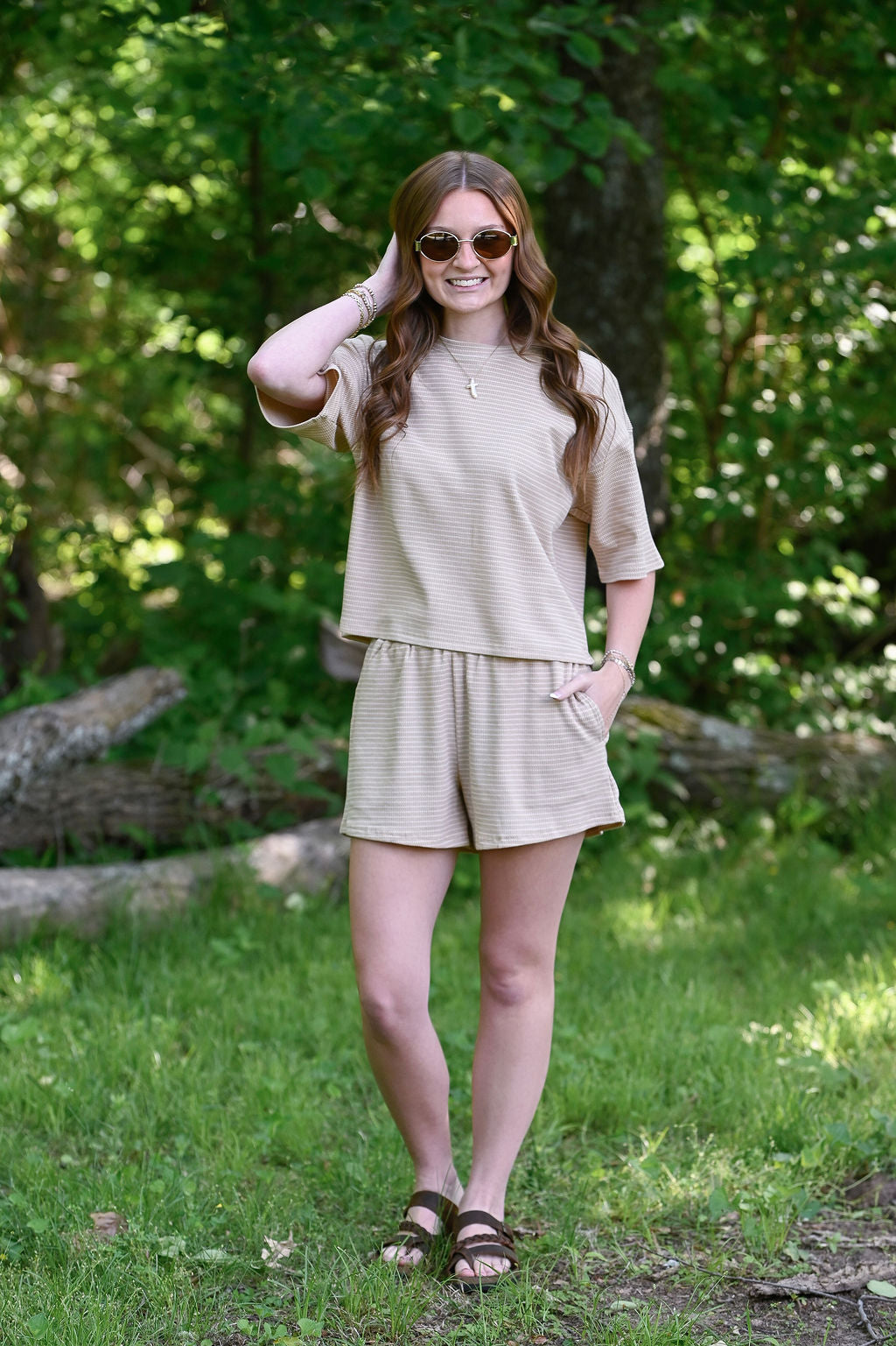 Capri Stripe Set