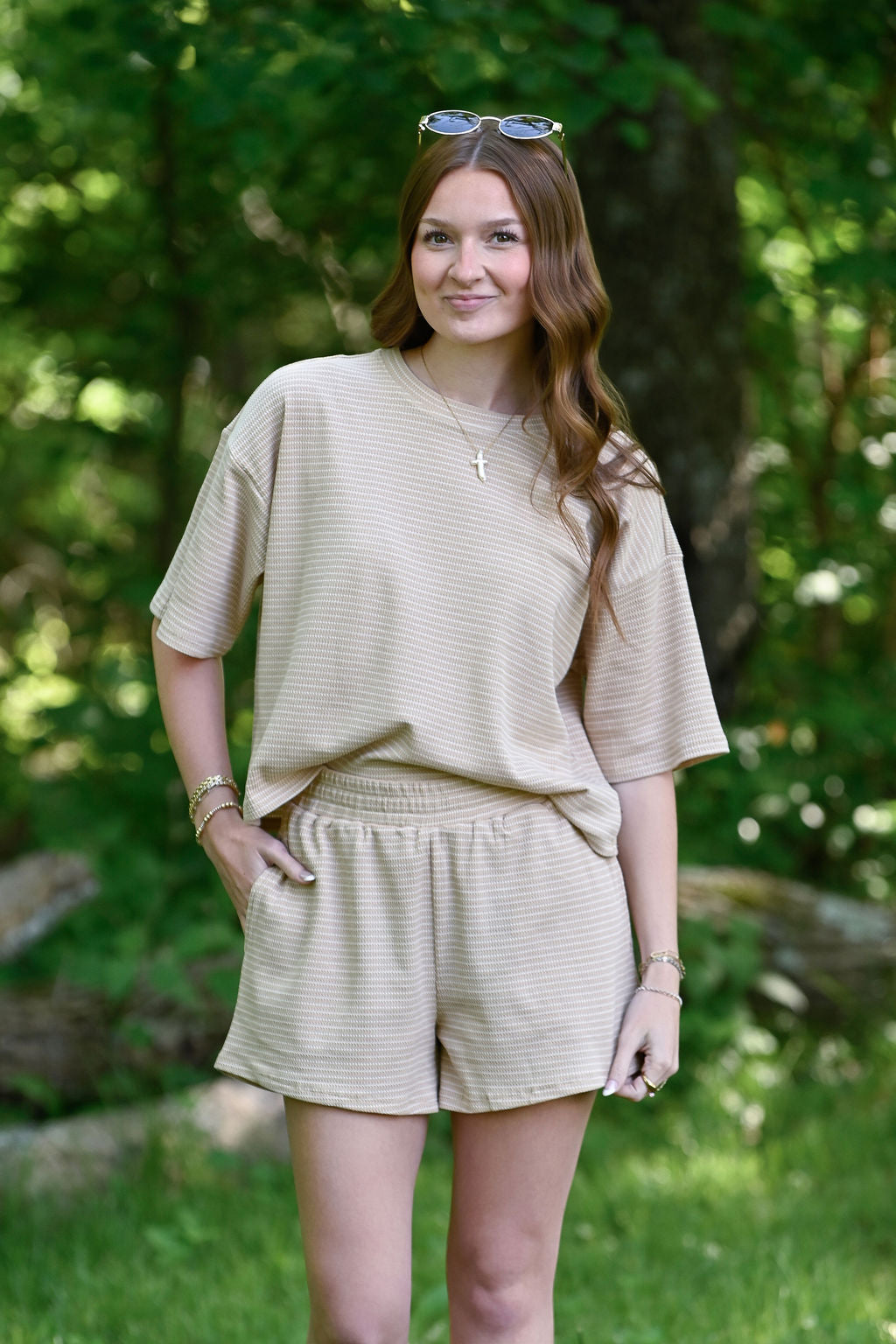 Capri Stripe Set